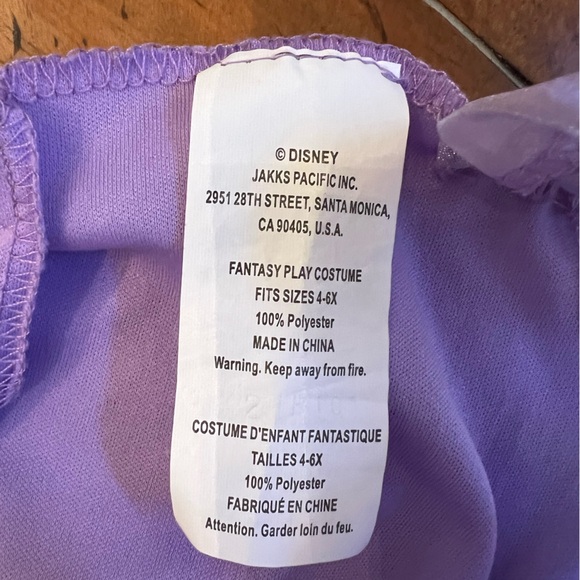 Disney Princess Ariel Costume Dress – Girls Size 4-6X 🧜‍♀️✨ Halloween - Picture 4 of 7